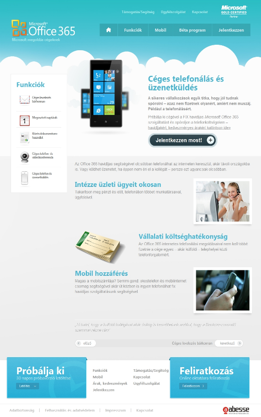 a felhőben.com - szolgáltatások