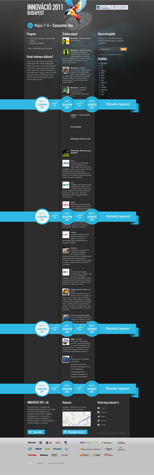 Innováció 2011 - tartalom