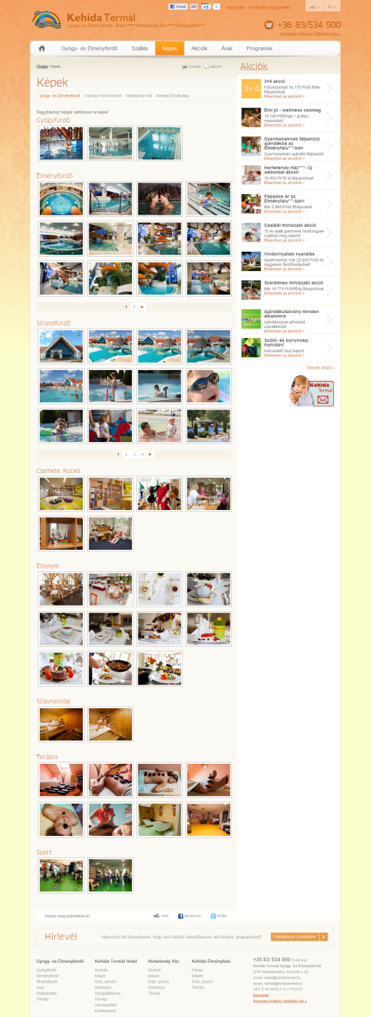 Kehida termál - képek