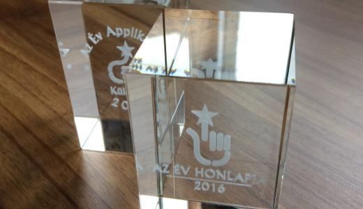 Év honlapja díjak 2016